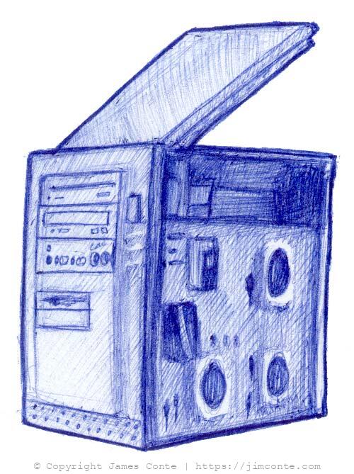 Drawing of My Computer